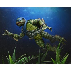 Universal Monsters x Tortues Ninja figurine Leonardo as the Creature Neca