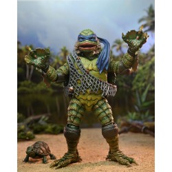 Universal Monsters x Tortues Ninja figurine Leonardo as the Creature Neca