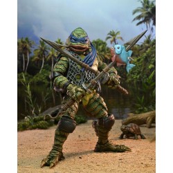 Universal Monsters x Tortues Ninja figurine Leonardo as the Creature Neca