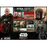 Star Wars The Mandalorian pack 2 figurines Boba Fett Deluxe Hot Toys