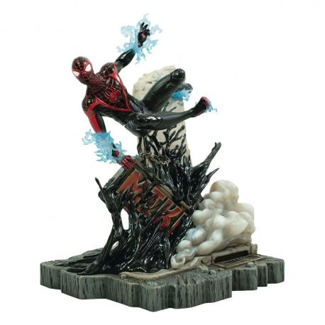 Marvel's Spider-Man 2 Marvel Gallery Deluxe diorama Miles Morales (Gamerverse) Diamond Select Marvel's Spider-Man 2 Marvel Gallery Deluxe diorama Miles Morales (Gamerverse) Diamond Select