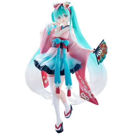 Hatsune Miku figurine Tenitol Neo Tokyo Series Kimono Furyu Hatsune Miku figurine Tenitol Neo Tokyo Series Kimono Furyu