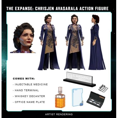 The Expanse figurine Chrisjen Avasarala The Nacelle Company