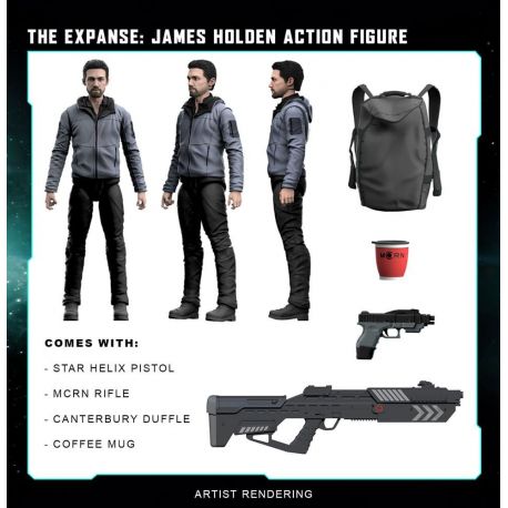 The Expanse figurine James Holden The Nacelle Company