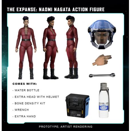 The Expanse figurine Naomi Nagata The Nacelle Company