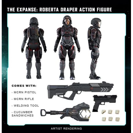 The Expanse figurine Roberta Draper The Nacelle Company