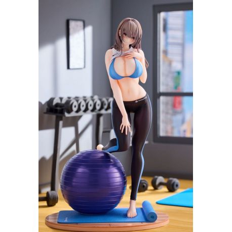 Original Character figurine Exercise Girl Aoi MOMOROSER Original Character figurine Exercise Girl Aoi MOMOROSER