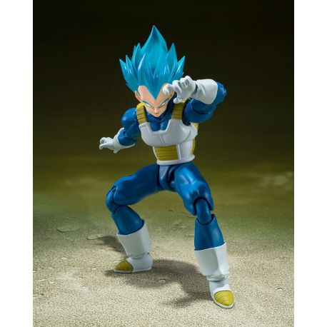 Dragon Ball Super figurine S.H. Figuarts SSGSS Vegeta -Unwavering Saiyan Pride- Bandai Tamashii Nations