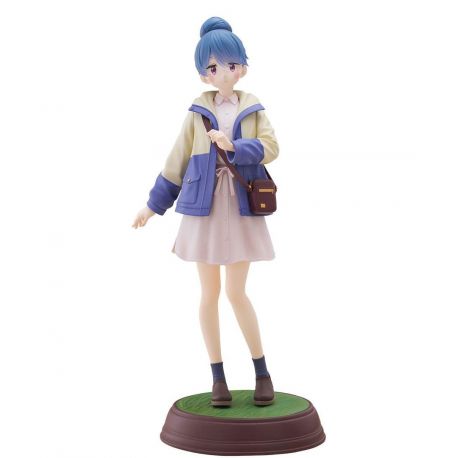 Laid-Back Camp figurine Tenitol Rin Shima Furyu